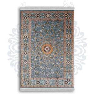 فرشینه دفه از جنس پارچه شانل ترک طرح  سنتی کد 212