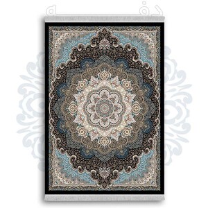 فرشینه دفه از جنس پارچه شانل ترک طرح  سنتی کد 243