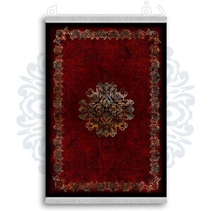 فرشینه دفه از جنس پارچه شانل ترک طرح  سنتی کد 251