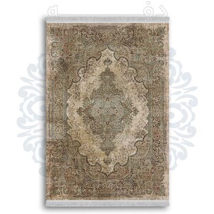 فرشینه دفه از جنس پارچه شانل ترک طرح  سنتی کد 268