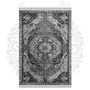 فرشینه دفه از جنس پارچه شانل ترک طرح  سنتی کد 270