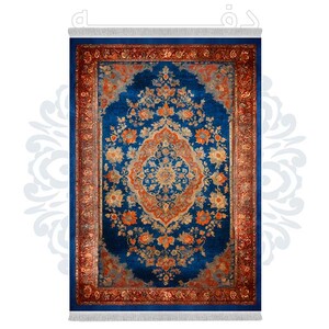 فرشینه دفه از جنس پارچه شانل ترک طرح  سنتی کد 271