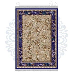 فرشینه دفه از جنس پارچه شانل ترک طرح  سنتی کد 273