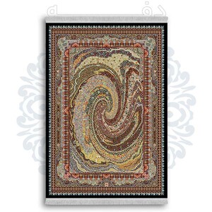 فرشینه دفه از جنس پارچه شانل ترک طرح  سنتی کد 285