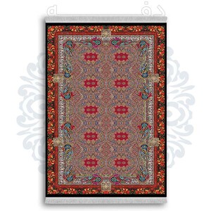 فرشینه دفه از جنس پارچه شانل ترک طرح  سنتی کد 288