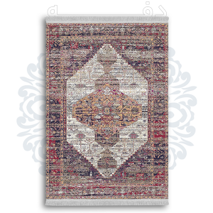 فرشینه دفه از جنس پارچه شانل ترک طرح  گلیم کد 1