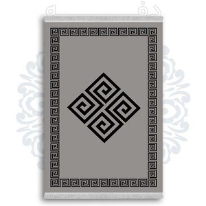 فرشینه دفه از جنس پارچه شانل ترک طرح  کلاسیک کد 22