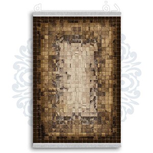 فرشینه دفه از جنس پارچه شانل ترک طرح  کلاسیک کد 30