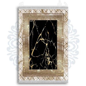 فرشینه دفه از جنس پارچه شانل ترک طرح  کلاسیک کد 53