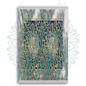 فرشینه دفه از جنس پارچه شانل ترک طرح  کلاسیک کد 54