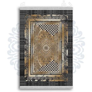 فرشینه دفه از جنس پارچه شانل ترک طرح  کلاسیک کد 61