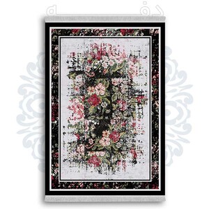 فرشینه دفه از جنس پارچه شانل ترک طرح  گلیم کد 31