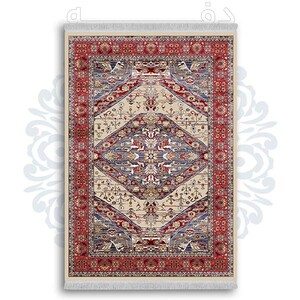 فرشینه دفه از جنس پارچه شانل ترک طرح  گلیم کد 72