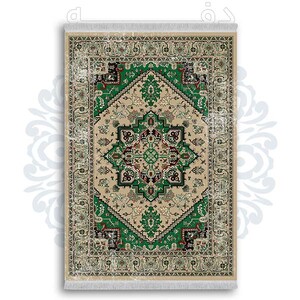 فرشینه دفه از جنس پارچه شانل ترک طرح  گلیم کد 91