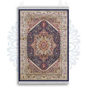 فرشینه دفه از جنس پارچه شانل ترک طرح  گلیم کد 95