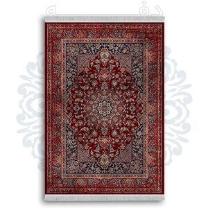 فرشینه دفه از جنس پارچه شانل ترک طرح  گلیم کد 99