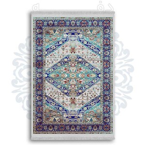 فرشینه دفه از جنس پارچه شانل ترک طرح  گلیم کد 103