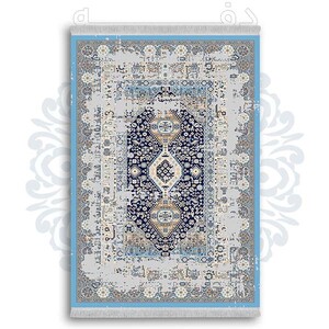 فرشینه دفه از جنس پارچه شانل ترک طرح  گلیم کد 105