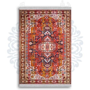 فرشینه دفه از جنس پارچه شانل ترک طرح  گلیم کد 119