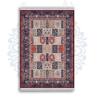 فرشینه دفه از جنس پارچه شانل ترک طرح  گلیم کد 156