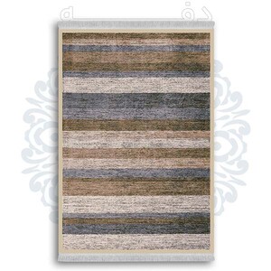 فرشینه دفه از جنس پارچه شانل ترک طرح  گلیم کد 159