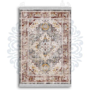 فرشینه دفه از جنس پارچه شانل ترک طرح  گلیم کد 167