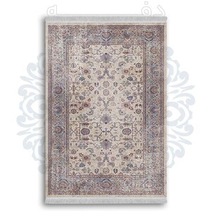 فرشینه دفه از جنس پارچه شانل ترک طرح  گلیم کد 175