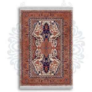 فرشینه دفه از جنس پارچه شانل ترک طرح  گلیم کد 183