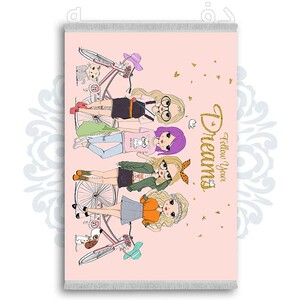 فرشینه دفه از جنس پارچه شانل ترک طرح  فانتزی کد 29