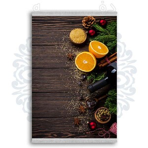 فرشینه دفه از جنس پارچه شانل ترک طرح  آشپزخانه کد 11