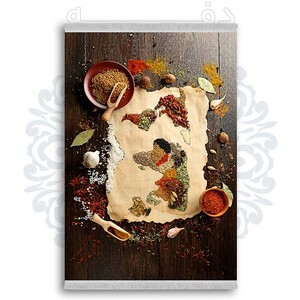 فرشینه دفه از جنس پارچه شانل ترک طرح  آشپزخانه کد 27