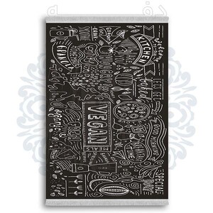 فرشینه دفه از جنس پارچه شانل ترک طرح  آشپزخانه کد 37