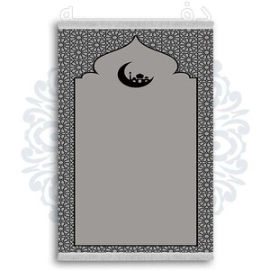 فرشینه دفه از جنس پارچه شانل ترک طرح  سجاده کد 5