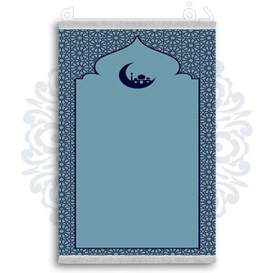 فرشینه دفه از جنس پارچه شانل ترک طرح  سجاده کد 6