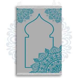 فرشینه دفه از جنس پارچه شانل ترک طرح  سجاده کد 27