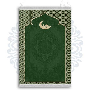 فرشینه دفه از جنس پارچه شانل ترک طرح  سجاده کد 35