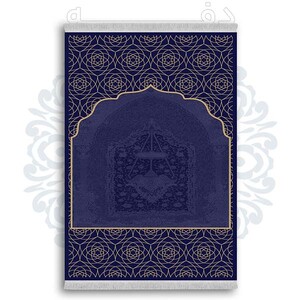 فرشینه دفه از جنس پارچه شانل ترک طرح  سجاده کد 48