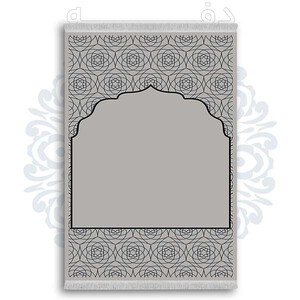 فرشینه دفه از جنس پارچه شانل ترک طرح  سجاده کد 51