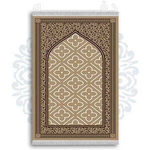 فرشینه دفه از جنس پارچه شانل ترک طرح  سجاده کد 54