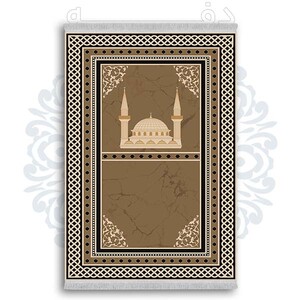 فرشینه دفه از جنس پارچه شانل ترک طرح  سجاده کد 69