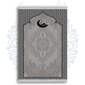 فرشینه دفه از جنس پارچه شانل ترک طرح  سجاده کد 72