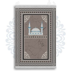 فرشینه دفه از جنس پارچه شانل ترک طرح  سجاده کد 73