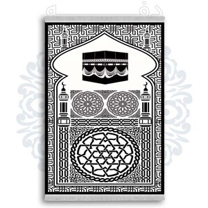 فرشینه دفه از جنس پارچه شانل ترک طرح  سجاده کد 75