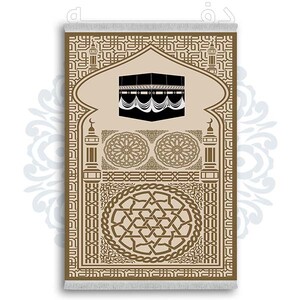 فرشینه دفه از جنس پارچه شانل ترک طرح  سجاده کد 77