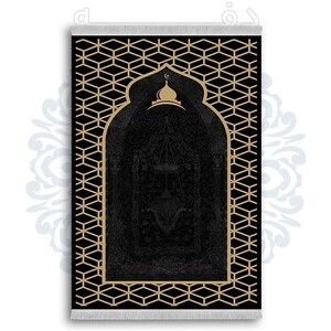 فرشینه دفه از جنس پارچه شانل ترک طرح  سجاده کد 79