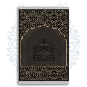 فرشینه دفه از جنس پارچه شانل ترک طرح  سجاده کد 81