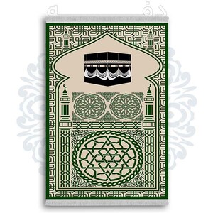 فرشینه دفه از جنس پارچه شانل ترک طرح  سجاده کد 87