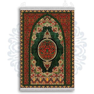 فرشینه دفه از جنس پارچه شانل ترک طرح  سجاده کد 101