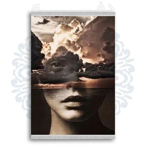 فرشینه دفه از جنس پارچه شانل ترک طرح فانتزی کد 87