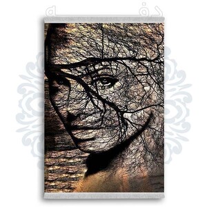 فرشینه دفه از جنس پارچه شانل ترک طرح فانتزی کد 151